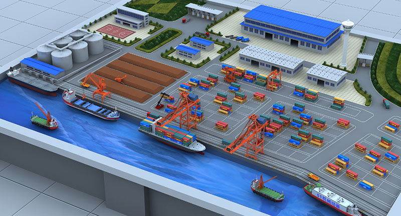 北京东城区工业沙盘3