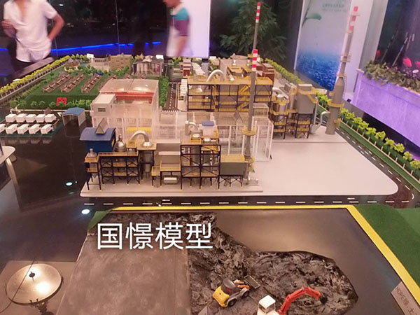 北京东城区工业模型