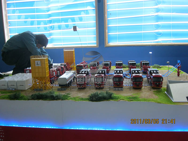 北京东城区工业模型