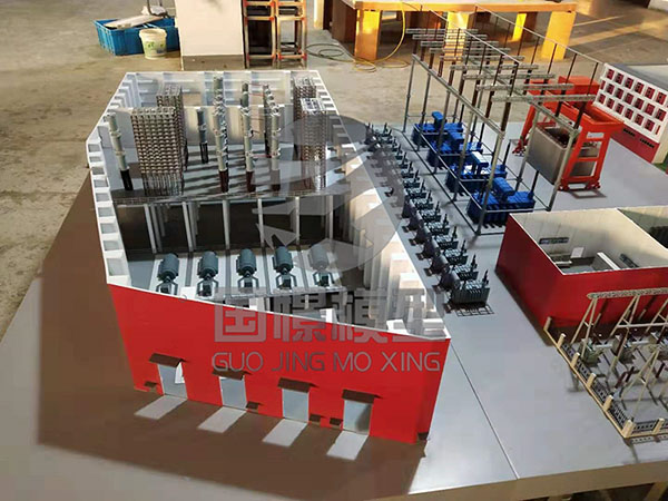 北京东城区工业模型