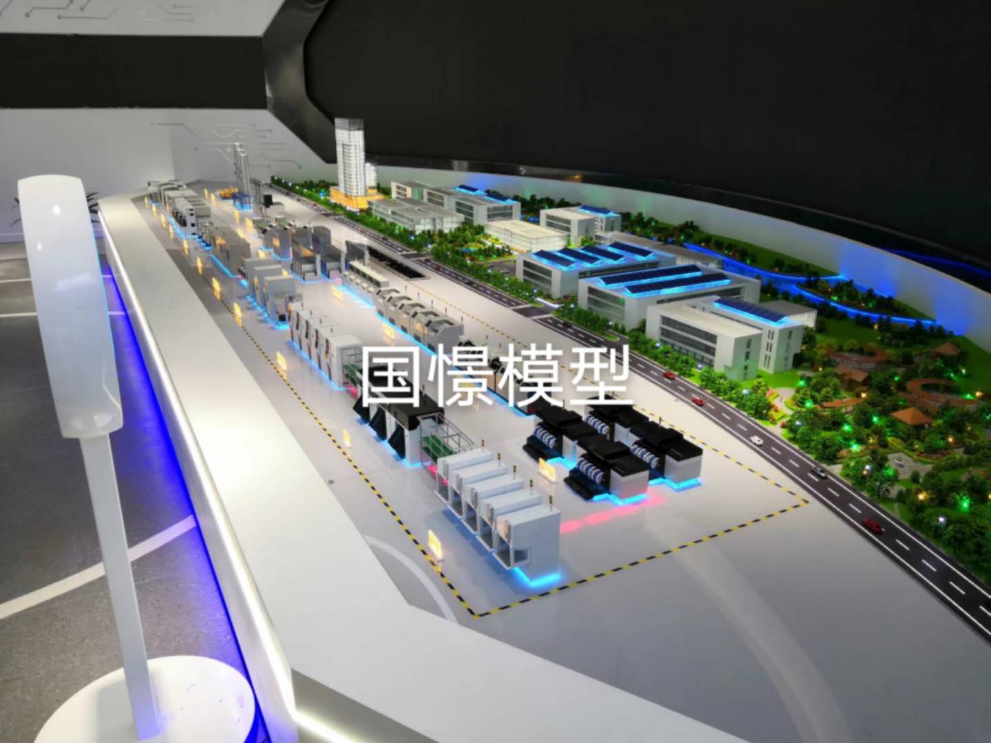 北京东城区建筑模型