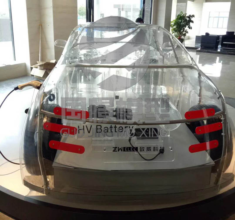 北京东城区透明车模型